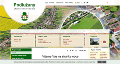 Desktop Screenshot of podluzany.eu